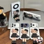 Ốp Điện Thoại Mèo Kitty Thanh Lịch Có Chân Đế Cho Realme Narzo N65 N63 N61 N55 N53 Note 80 70 70T 60 60X 50 Q5 Q5i Q3 Q3i Q2 5G 4G Vỏ Mềm Hoạt Hình Dễ Thương Vỏ Giá Đỡ