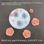 Ziyulinyuk 3D Hoa Hồng Hình Lá Khuôn Silicon Fondant Khuôn Socola Nến Xà Phòng Khuôn Bánh Trang Trí Dụng Cụ Nướng Bánh Phụ Kiện VN