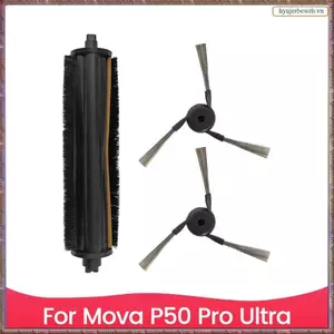 3 Chiếc Cắt Tóc Chống Cắt Tóc Với Bàn Chải Bên Cho P50 Pro Ultra Máy Hút Bụi Thay Thế Phụ Kiện
