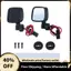 RC Gương Chiếu Hậu Ô Tô Có Đèn LED Cho 1 / 10 SCX10 II III RC Xe Bánh Xích Mô Phỏng Trang Trí Phần