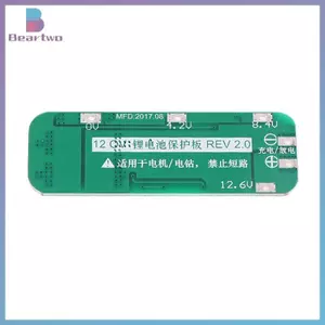 < beartwo > 3S 20A Li-ion 18650 Sạc PCB BMS Bảng Bảo Vệ Mô Đun Máy Khoan Điện Mới
