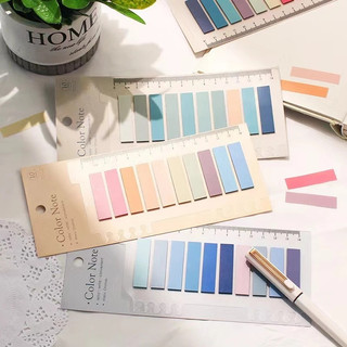 Nhiều Màu Sắc Dính Ghi Chú Ghi Nhớ Miếng Dán Nhãn Đánh Dấu Trang Chỉ Số Dán Notepad Trường Văn Phòng Phẩm