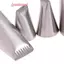 5 Cái Giỏ Dệt Đầu Phun Ống Dẫn Bằng Thép Không Gỉ Viết Ống Vòi Phun
