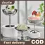 Doutie Thép Không Gỉ Salad Cốc Thực Phẩm Cốc Kem Cốc Cốc Retro Món Tráng Miệng Bát Trái Cây Sữa Chua Ốc Bát Dụng Cụ Nhà Bếp Gia Đình VN