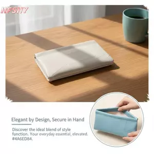 HFSHY Ví Da PU Di Động Tự Động Đóng Siêu Mỏng Ví Đựng Tiền Xu Dung Tích Lớn Túi Điện Thoại Bằng Lái Xe Cho Nữ Nữ Quà Tặng VN