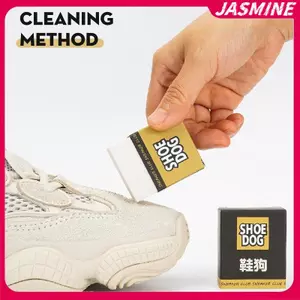 JASMINE Siêu Sạch Làm Sạch Giày Tẩy Bàn Chải Giày Cao Su Da Lộn Da Cừu Mờ Giày Chăm Sóc Da Bụi Giày Thể Thao Chăm Sóc JASMINE