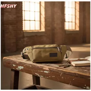 Túi thắt lưng HFSHY để chạy bộ với thiết kế nhiều nhà thơ để lưu trữ điện thoại và tiền xu VN