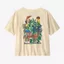 Áo thun ngắn tay Cotton cao cấp 100% phong cách Hàn Quốc dáng rộng Pa đơn giản -- Áo thun cổ tròn in họa tiết động vật cá heo Ta Áo kiểu thoải mái
