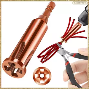Dụng cụ xoắn dây đa năng Dụng cụ tháo dây & xoắn dây cho cáp tước và xoắn, được điều khiển bằng máy khoan
