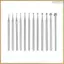 Bộ 12 Quả Bóng Hình Tròn - 3 / 32Inch Shank Trang Sức Làm Burs Hình Bóng Tròn Khắc Bit