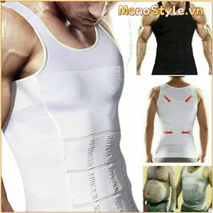MONOSTYLE Nén Áo Quần Lót Thể Thao Áo Sơ Mi Nam Định Hình