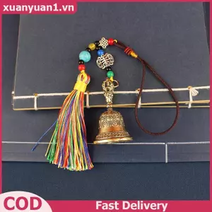 XUAN Retro Đồng Chuông Chuông Gió Chuông Đồng Thủ Công Chết Đúc Rơi Chuông Gió Đồng Ý Tưởng Chuông Đồng Chuông Mặt Dây Chuyền VN