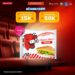 Phô Mai Lát Con Bò Cười La Vache Qui Rit Toast 200G