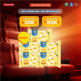 Combo 5 Phô mai Kiri vị chanh 15C 78g