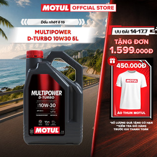 Dầu nhớt xe ô tô máy dầu MULTIPOWER D-TURBO 10W30 5L
