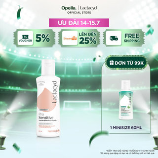 Dung Dịch Vệ Sinh Phụ nữ Lactacyd Pro Sensitive Cho Da Nhạy Cảm 150ml
