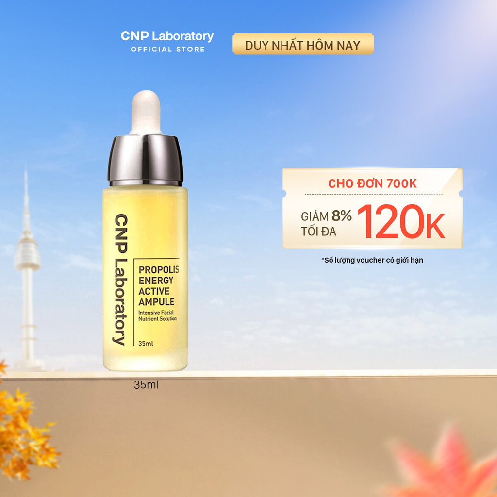 Tinh chất tái tạo phục hồi da chiết xuất keo ong CNP Propolis Energy Active Ampule 35ml