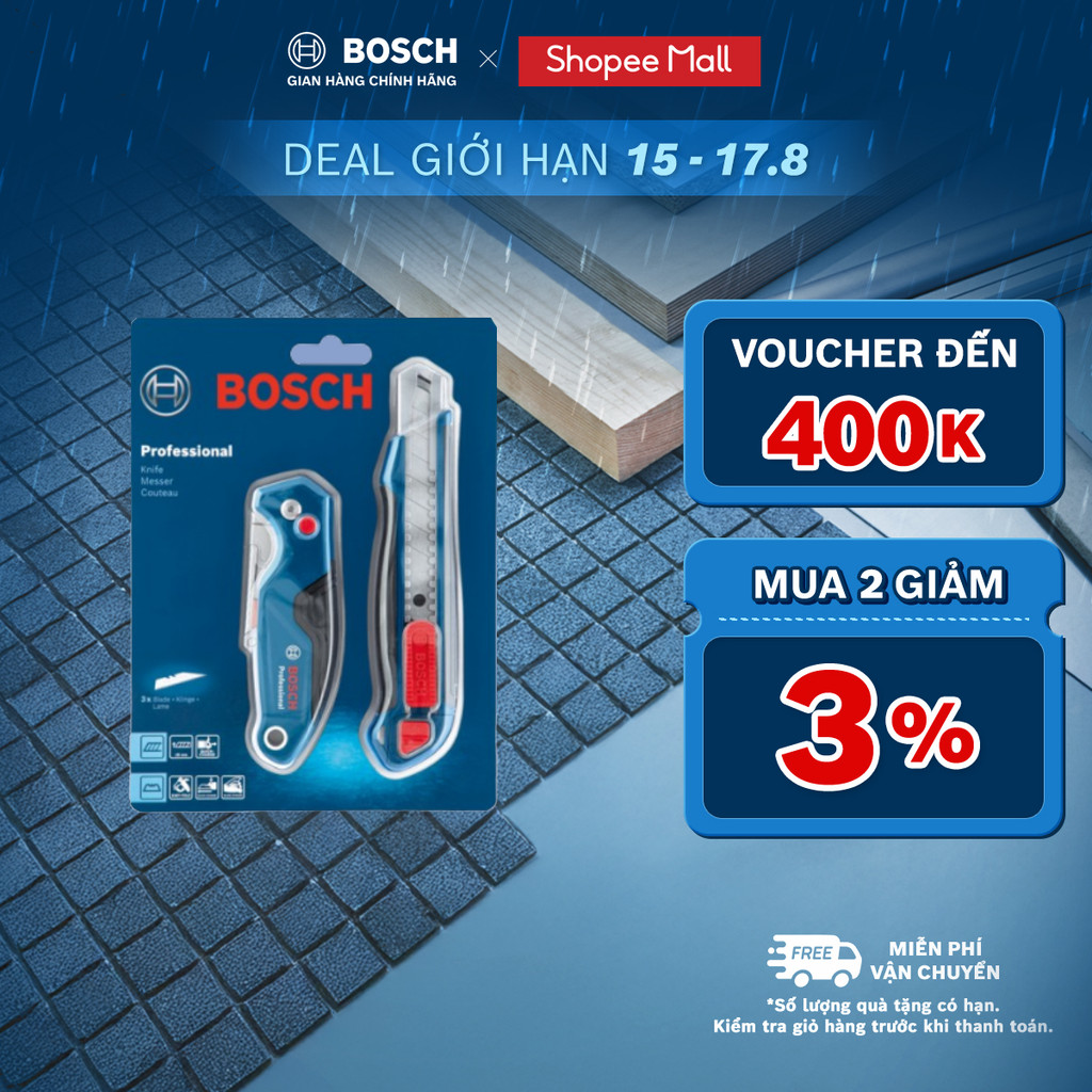 Bộ dao cắt 2 món Bosch