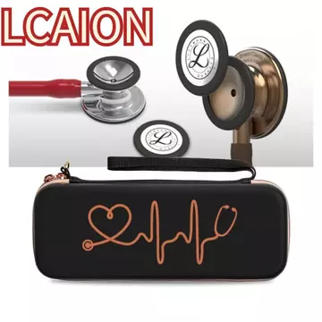 Ống nghe LCAION, Hộp lưu trữ EVA đa chức năng, Hộp đựng du lịch chống sốc chống nước di động cho Littmann Classic III