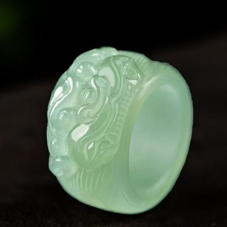 Men's Gemstone Feng Shui Ring by nailao3.vn