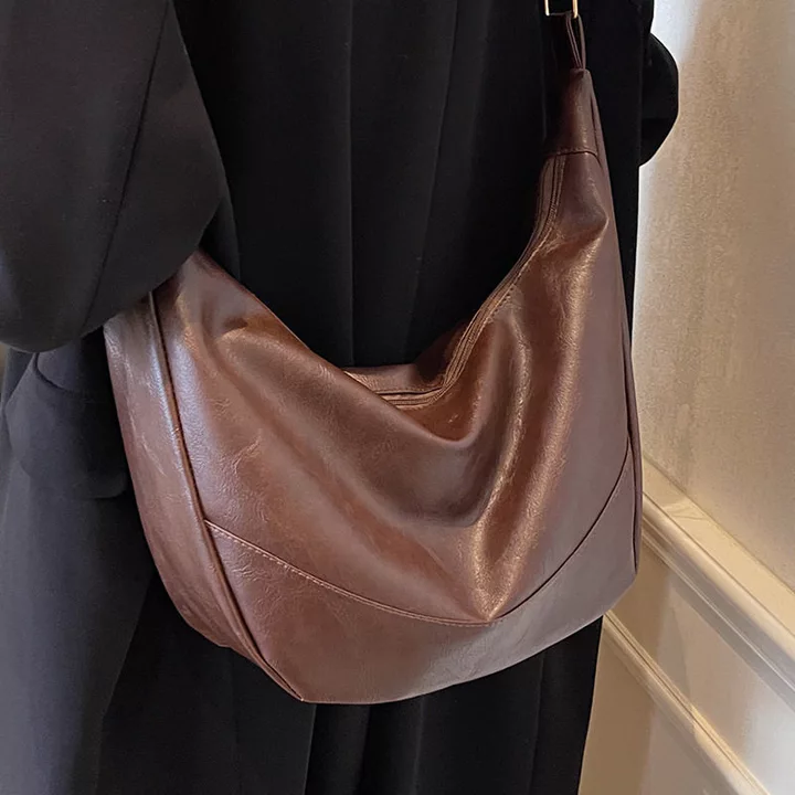 túi xách nữ công sở túi xách nữ mini Túi đựng bánh bao túi đeo chéo lười biếng thoải mái túi tote đi làm nhẹ túi đeo vai thể thao nhẹ nam nữ – 4