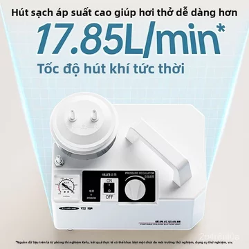 Máy hút đờm điện y tế di động cho người già, máy hút dịch áp suất âm, hút mũi cho trẻ em, bền đẹp