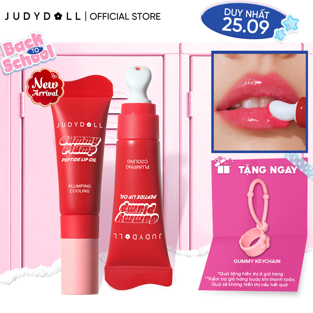 [MỚI] Son Dưỡng Có Màu JUDYDOLL Gummy Peptide Lip Oil Căng bóng Dưỡng ẩm Chống nắng 8ml | BigBuy360 - bigbuy360.vn