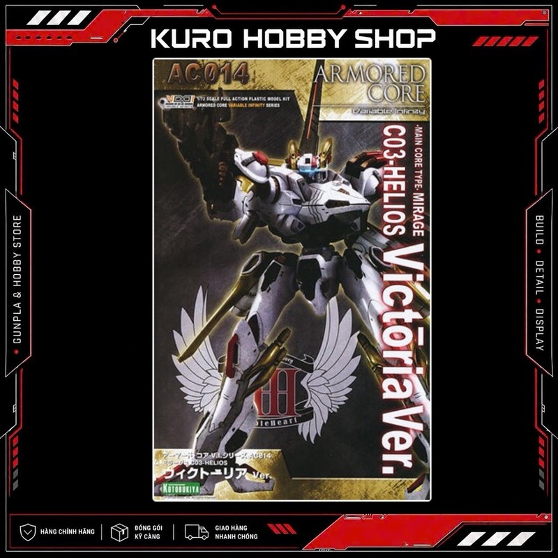 [Kotobukiya] Mô Hình Lắp Ráp MIRAGE C03-HELIOS VICTORIA VER. ARMORED ...