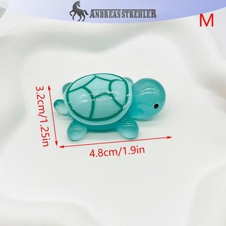 Onetimingfine Rùa Dạ Quang Trang Trí Thủ Công Thu Nhỏ Nhân Vật Nhỏ Rùa Micro Phong Cảnh Trang Trí Nhà Phụ Kiện Quà Tặng VN