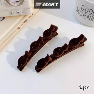 Newwellknownepic Flocks Mũ Mỏ Vịt Vuốt Tóc Barrettes Vintage Kẹp Tóc Hairgrip Thời Trang Kẹp Tóc Phụ Kiện Tóc Mũ Đội Đầu VN