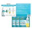 Bộ 3 Dưỡng chất cho da dầu mụn Garnier Bright Complete Anti-Acnes Booster Serum 4% 1.5mlX3