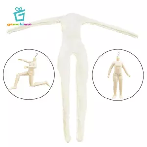 Gamchiano 1 / 12 Quần Áo Búp Bê Cosplay DIY Bodysuit Vải Chống Đỡ Hình Thu Nhỏ