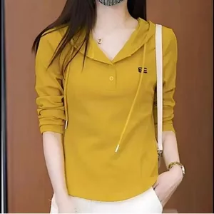 Áo nỉ có mũ trùm đầu xu hướng xuân thu mới, phù hợp nữ