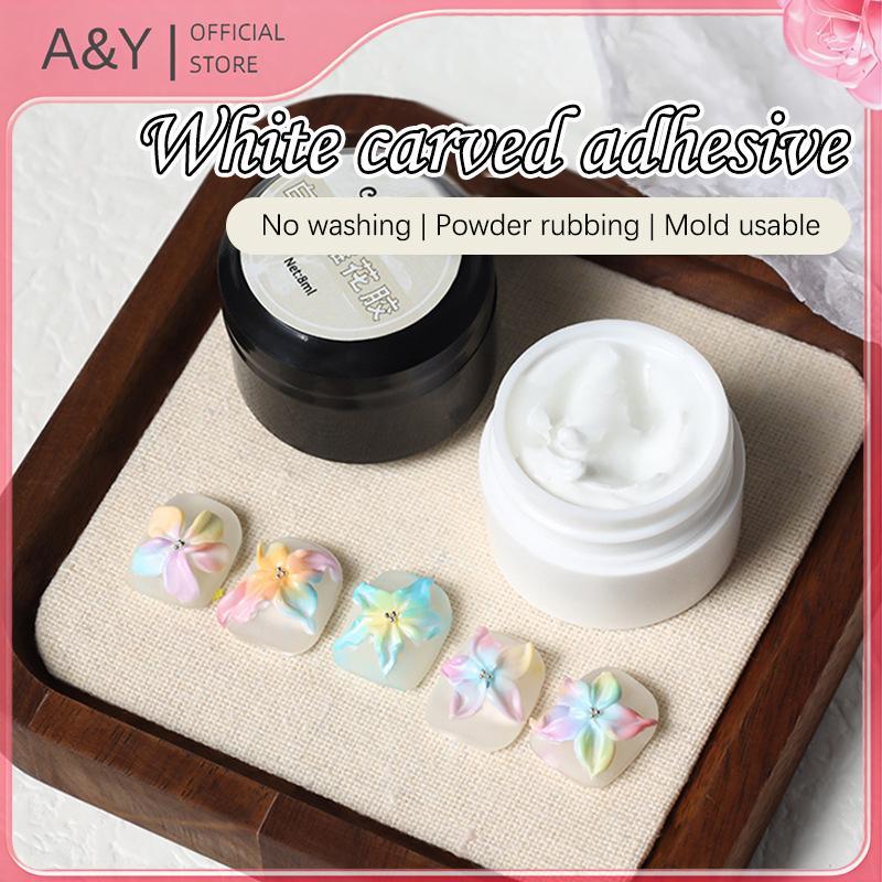 A & Y 5 / 8 / 15ml Keo dán móng tay chắc chắn -Wipe Gel cho kim cương giả & đá quý Dụng cụ dính trang sức Miếng dán UV Keo dán mô hình liên kết.