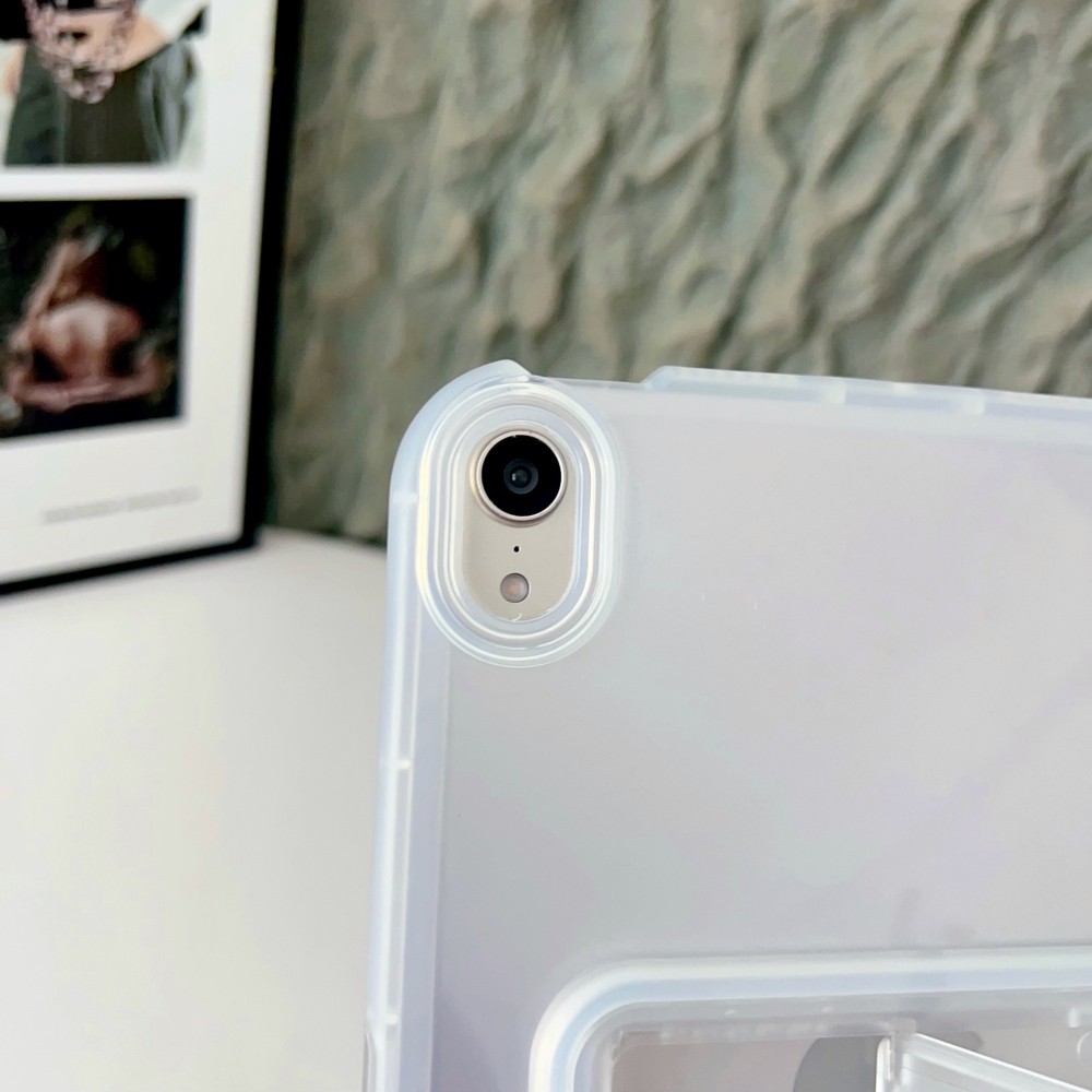 Ốp Lưng Mềm Trong Suốt Cho IPad Mini 4 5 6 7 8 9 10 11 A16A17Pro Air2 Air3 Air4 Air5 10.9 "Air13 10.2" Pro11 Air M2 M3 M4 Pro 11 M5 Pro12.9 Pro13 Cover Lilac Hot Pink