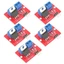 Trình điều khiển 5 chiếc JUIC, Đầu ra 0 ‐ 24V Trình điều khiển MOSFET đầu ra, Trình điều khiển MOSFET IRF520 3.3V / 5V cho MCU
