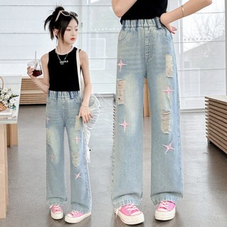 QuầN Jean MớI DàNh Cho Bé GáI ChấT LiệU Denim MềM MạI Phù HợP Cho CáC Bé QuầN Jean Bé GáI