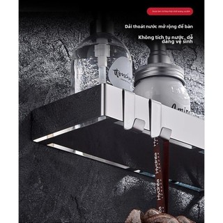【 KOHLER 】Kệ tắm bằng thép không gỉ 304, kệ đa năng cho nhà bếp, kệ hình chữ nhật cho phòng tắm, kệ hình chữ nhật thực t