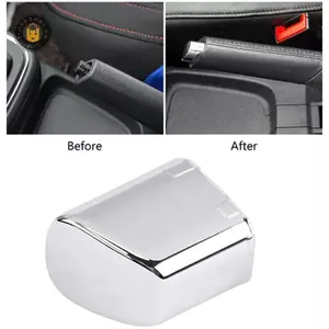 {TB & Bag} Nắp nút phanh tay Chrome Handbrake Lever Nút đỗ xe Vỏ bạc Nội thất ô tô cho Cross 6Rd711333Một phụ kiện.