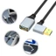 Dây nối dài BTM USB 3 0 Nam sang Nữ với phích cắm góc 90 độ Hỗ trợ tốc độ 5Gbps cho ổ cứng gắn ngoài
