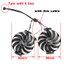 Quạt Thẻ iVideo Cho ASUS Dual GeForce RTX 3060 Ti 3070 V2 OC Edition 8GB GDDR6 95MM CF1010U12S FDC10U12S9-C T129215Quạt GPU SU *