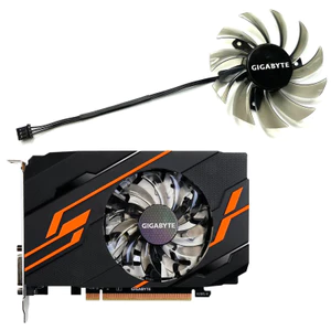 Quạt thẻ iiGraphics, 3Pin 3 dòng, T128010SM, Dành Cho Gigabyte GT 1030 2GB OC, Gigabyte gv n730 GV-N730 1g 2G, hd 5770 Video VGA GPU Cooler * *