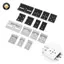 {TB & Bag} 25MM 35MM 45MM Kim Loại DIN Rail Kẹp Cố Định Kẹp Rơle Gắn Bule Cố Định Đơn Giản Ra Có Lỗ Gắn.