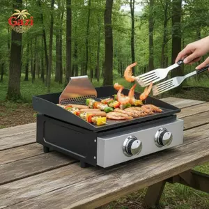 Tấm chắn gió từ tính chịu nhiệt cho đá 17 / 22 / 28 / 36 Inch Lưới thép không gỉ để nấu nướng BBQ dã ngoại Bayard [VN]