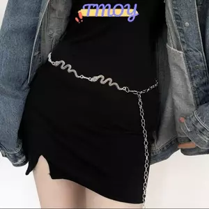 TMOY Mới Hàn Quốc Y2K Phong Cách Dân Tộc sel Dây Xích Eo Phóng Đại Đơn Lớp Cơ Thể Đảng Nữ Trang Sức Thời Trang Quà Tặng TMOY
