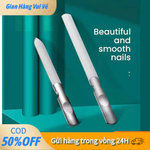 Dũa Móng Tay Thép Không Gỉ Đa Năng - Lý Tưởng Cho Móng Acrylic