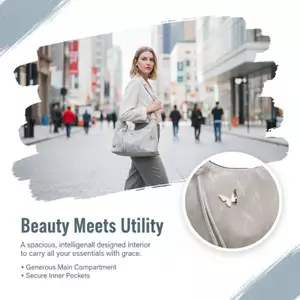 BeautifulHomeA Hợp Thời Trang Bướm Đeo Vai Hobo Túi Nhẹ Chống Mài Mòn Vải Mềm Hàng Ngày Du Lịch Ví Mua Sắm Cho Nữ VN