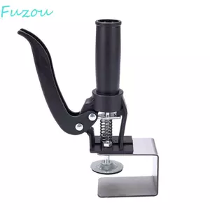 Kẹp cố định FUJIOU, Kẹp bảng ngăn kéo bằng thép không gỉ tháo nhanh, Điều chỉnh chế biến gỗ Jig màu đen Phụ kiện nội thất gia đình Kẹp có thể tháo rời Nội thất