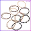 10 Chiếc Băng Đô Cho Bé Gái Dây Buộc Tóc Co Giãn Phụ Kiện Thời Trang 6.00X4.00CM kevga
