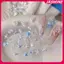 JASMINE 50 Chiếc Vỏ Sao Biển Nàng Tiên Cá Đuôi Móng Tay Nghệ Thuật Quyến Rũ Đại Dương Cực Quang Hình Cho Mùa Hè Đi Biển Đảng Trang Trí Móng Tay Nail Tech JASMINE